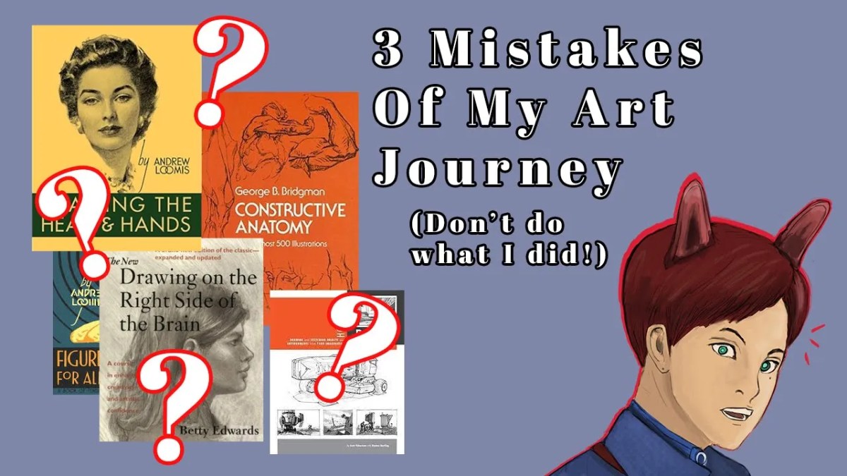 『3 Art Journey Mistakes I Wish I Fixed Sooner』『Art&nbsp;Vlog』